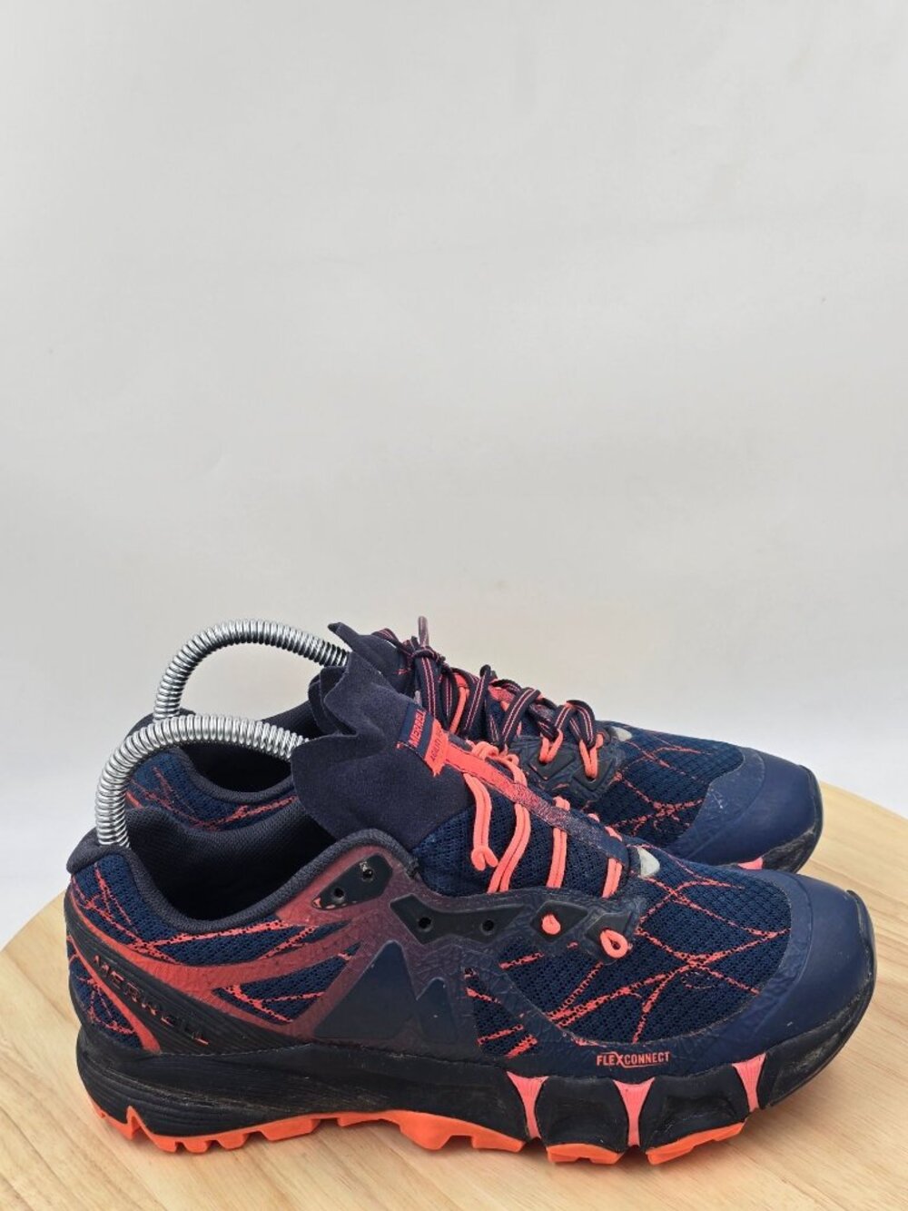Merrell Agility Peak Navy Women's Trail Running Sneakers Size 8.5  J37714